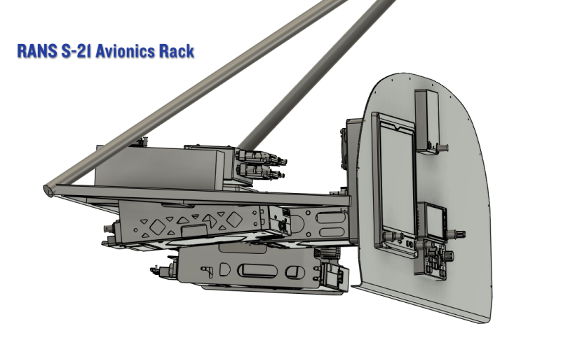 Rans S-21 Avionics Rack